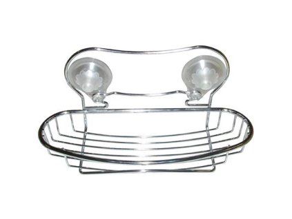 polička koupelnová ovál 30x11x4cm Cr     2225