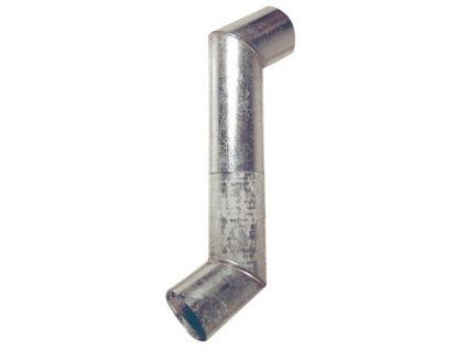 koleno "S"100mm Zn