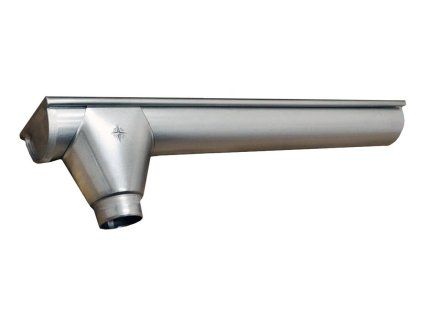 žlab koncový L+V 250mm d.1m Zn