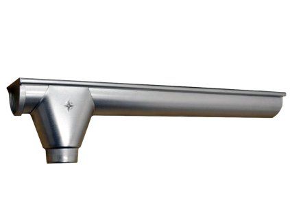 žlab koncový L+V 330mm d.1m Zn
