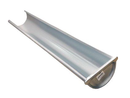 žlab koncový P 330mm d.1m Zn