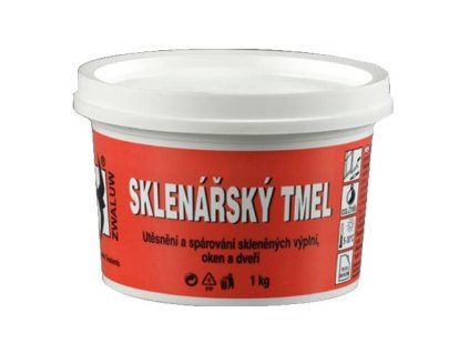 tmel sklenářský 1kg kelímek