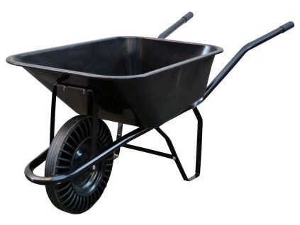 kolečko stavební  80l, plné, nosnost 100kg