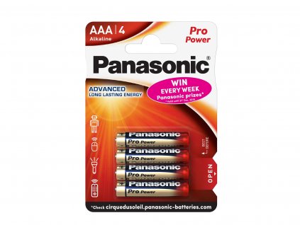 Panasonic LR03PPG/4BP Pro Power Gold