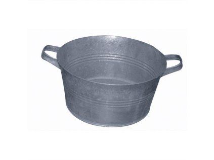 škopek pr.40cm, kovová ucha, Zn