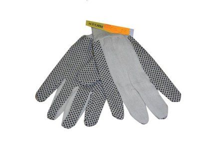 rukavice OSPREY bavlna/PVC terčíky