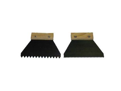 stěrka ocel 140mm zuby jemné
