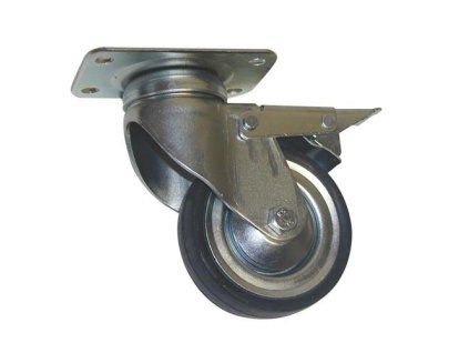 kolečko 160 otočné brzda/100kg