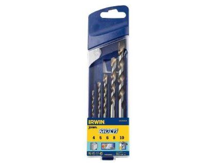 vrták stav. CORDLESS 4,0-10,0mm sada 5díl.  IRWIN