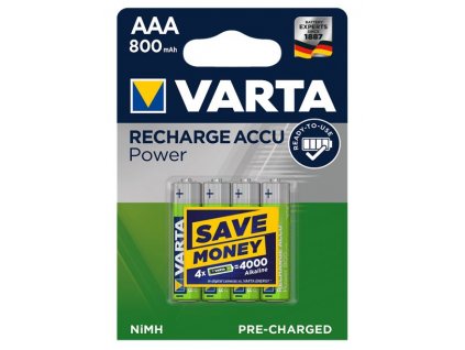 Varta LR03/4BP 800 mAh Ready to use