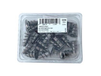 hmoždinka do sádrokartonu kov. 2259 (25ks) plast.obal