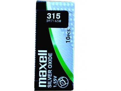 Maxell 315 Silver oxide 716SW