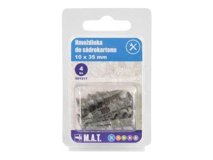 hmoždinka do sádrokartonu kov (4ks)