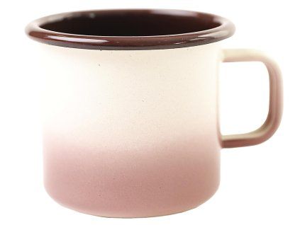 hrnek smalt pr.8cm 0,37l CAPUCCINO