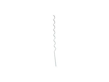 tyč spirálová 220cm pr.7mm Zn