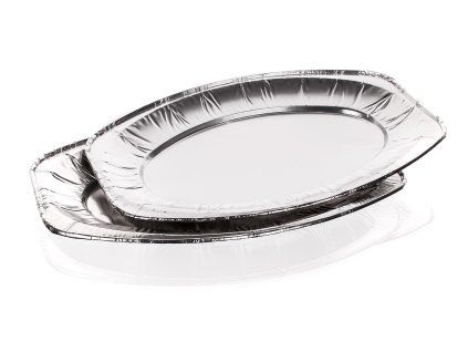 tác servírovací ovál 33,5x23,5cm Al (2ks)