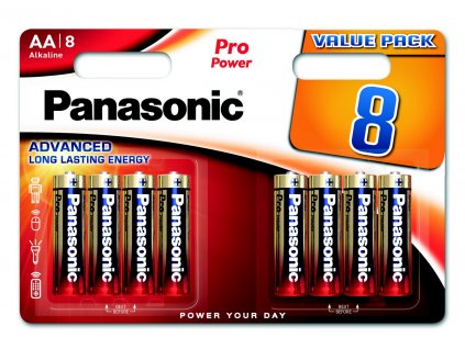 Panasonic LR6PPG/8BW Pro Power Gold