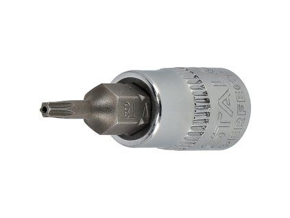 hlavice 1/4" s bitem TORX T27 STALCO