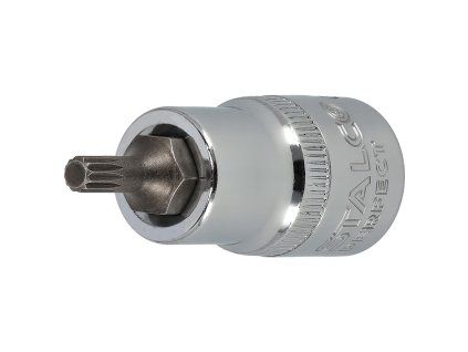 hlavice 1/2" s bitem SPLINE M6; 55mm STALCO