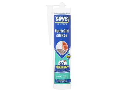 Silikon neutralní CEYS transparent 280ml