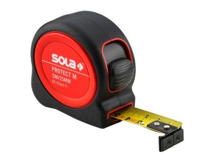 metr svinovací 5m/25mm PROTECT M Class2 SOLA