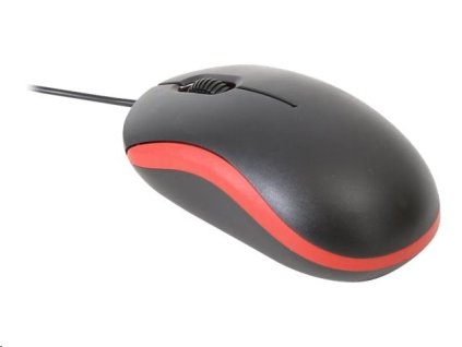 Omega mouse OM07VR červená
