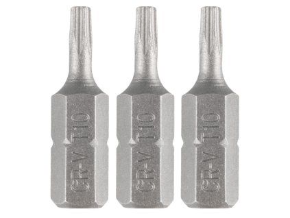 bity Torx T10 x 25 mm, 3 ks Graphite