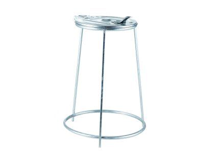 Stojan na pytle s kovovým víkem 120l