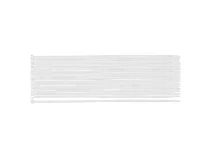 pásky stahovací 3,6x200mm bílé 100ks NEO tools