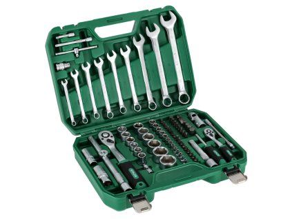 sada 1/2"+1/4"+ klíče ploché 82díl. STALCO