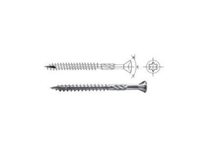 Vrut pro terasy 3,2x25 T10  nerez A4