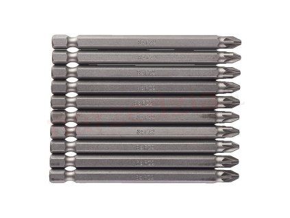 Šroubovací bit PZ2 90mm AEG, sada 10ks