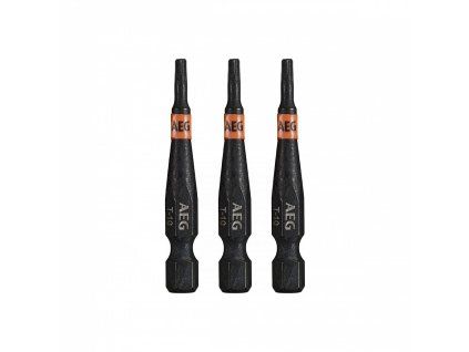 Šroubovací bit TX10 50mm AEG, sada 3ks