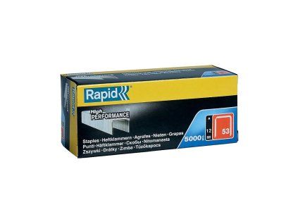 Spony Rapid č. 53, 12mm, 5000ks, krabička
