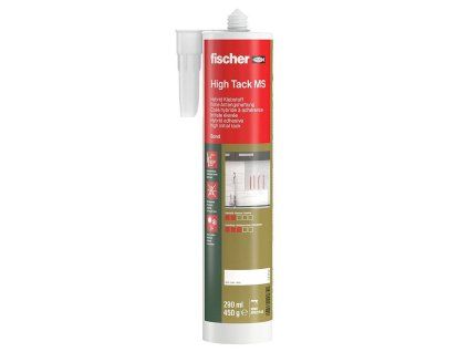 Stavební lepidlo Fischer High Tack MS bílé, 290ml