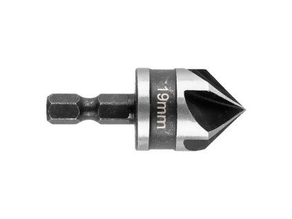 záhlubník HEX, 19mm Graphite