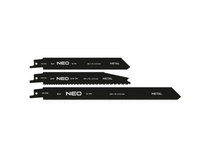 sada plátků pilových do ocasky,kov BIM,sada 3 ks NEO tools-náhrada za 56H048