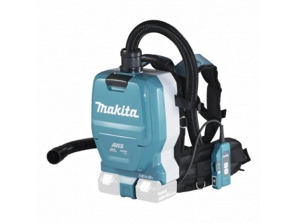 Makita DVC265ZXU Aku-vysavač zádový s AWS Li-ion LXT 2x18V,bez aku Z