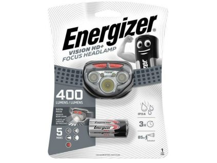 Energizer Vision HD+ Focus 3LED 3xAAA čelovka 400lm