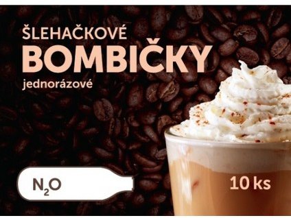 bombička šlehačka náplň jednorázová (10ks)