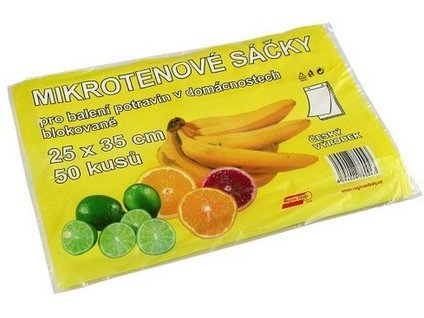 sáček mikrotenový 3l 25x35cm (50ks)