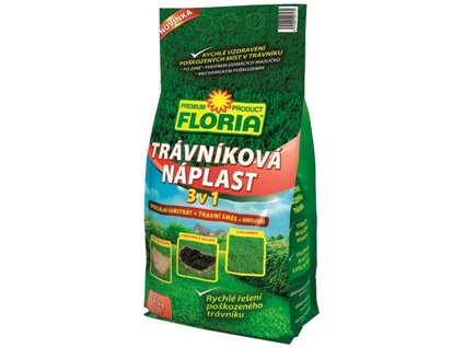 náplast trávníková 1kg 3v1 FLORIA