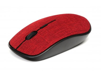 Omega mouse bezdrátová OM0431WR červená