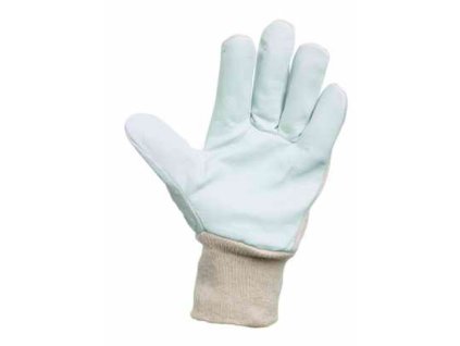 CERVA - PELICAN PLUS pracovní kombinované rukavice jemná kůže - velikost 10