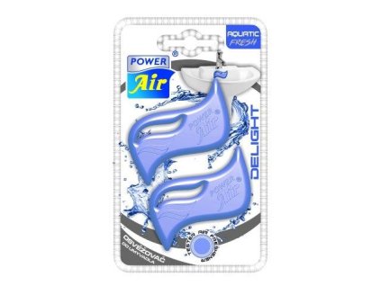 POWER Air - osvěžovač do umyvadla DELIGHT Aquatic Fresh - 2x 9,8g