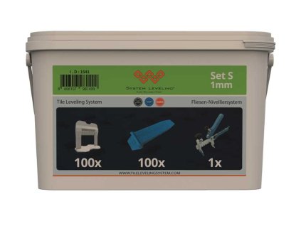 System Leveling - aplikační SET 100/100/1 - 1mm