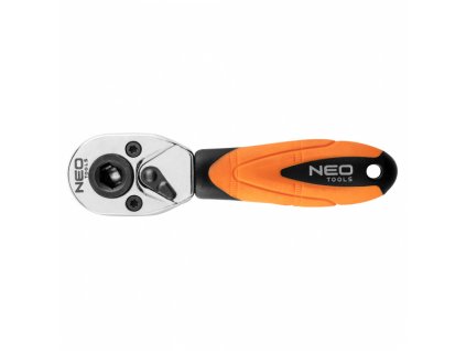 ráčna 1/4\" přepínací oboustranná hlavice/bit NEO tools 72zubů