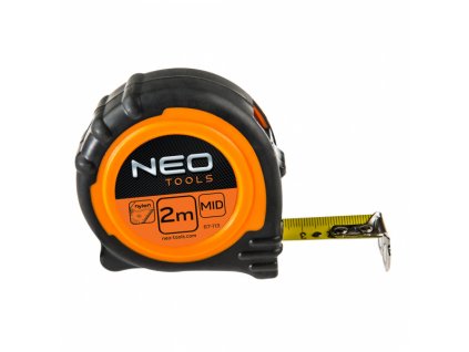 metr svinovací 2m/16mm ocel/nylon magnet pogum. NEO tools