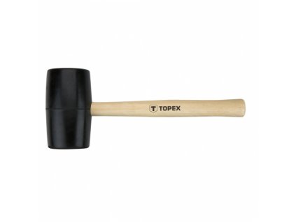 palička gumová •63/680g násada dřevěná Topex