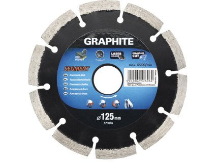 kotouč diam.•115x22 segment 8x2,2mm Graphite